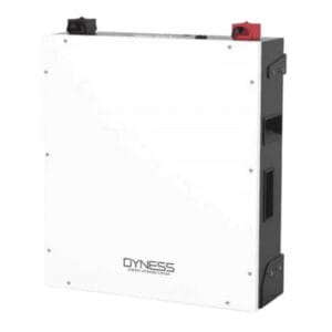 Dyness energy storage battery module, white and black design.