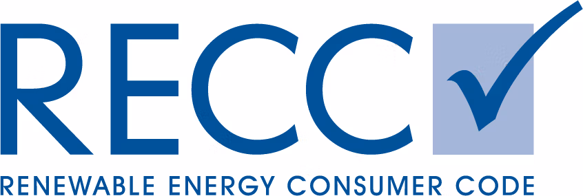 RECC logo, Renewable Energy Consumer Code