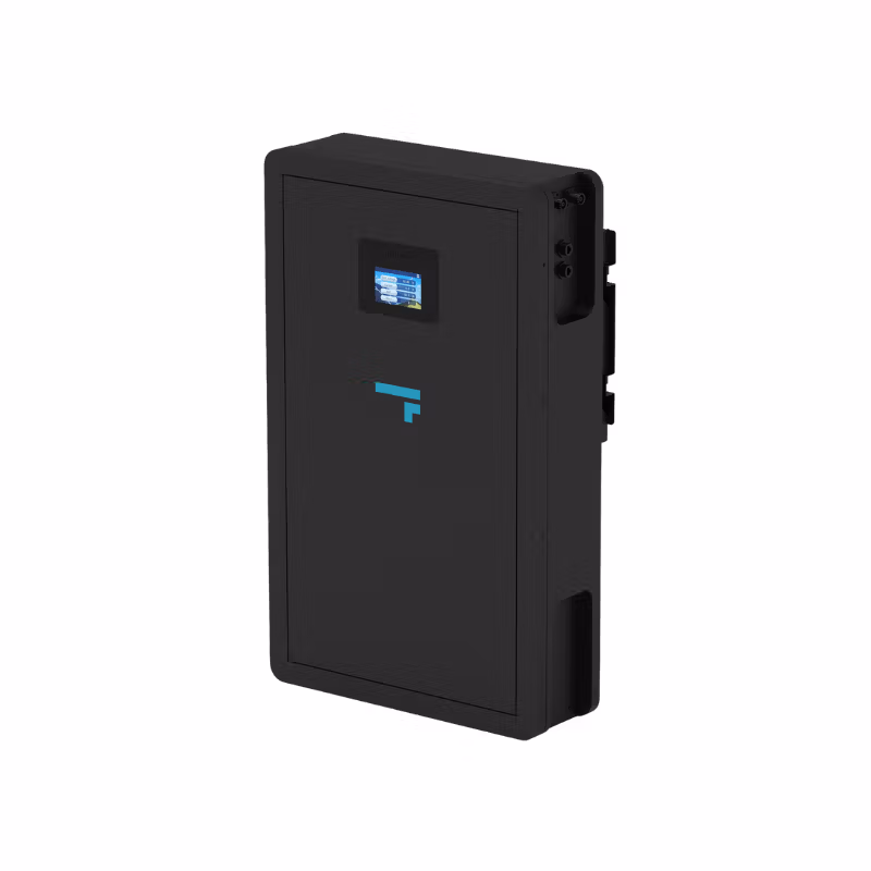 Black vertical solar energy storage battery