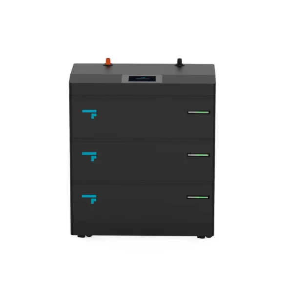 Modern black storage battery for clean energy solutions.