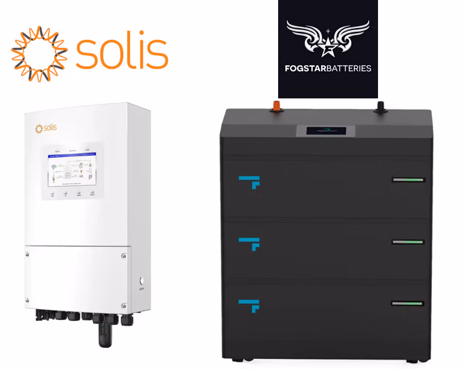 Solis inverter and Fogstar home battery system