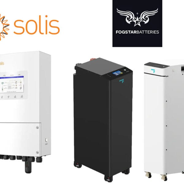 Solis inverter and Fogstar battery storage units