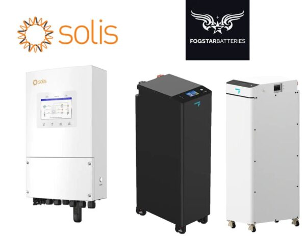 Solis inverter and Fogstar battery storage units
