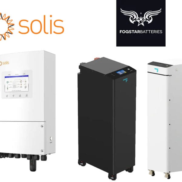 Solis inverter and Fogstar battery storage units