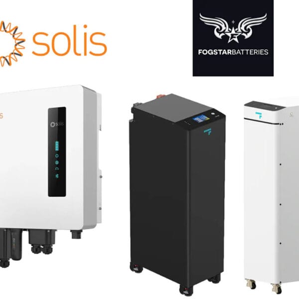 Solis inverter with Fogstar battery storage units