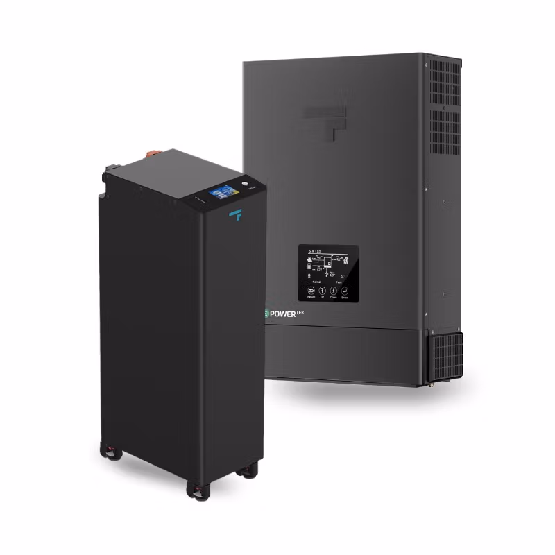 PowerTek home battery and inverter units